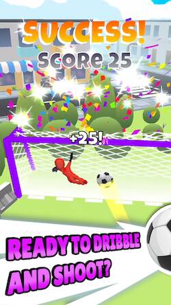 Взломанная Crazy Kick! Fun Football game на Андроид - Взлом много денег
