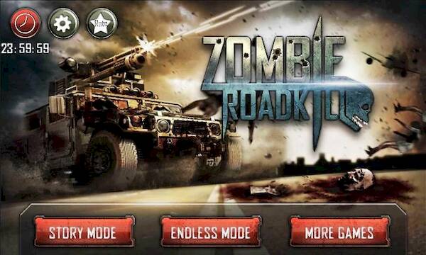 Взломанная Убийца зомби - Zombie Road 3D на Андроид - Взлом на деньги