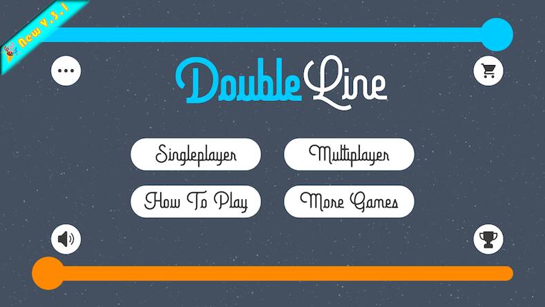 Взломанная Double Line : 2 Player Games на Андроид - Взлом на деньги