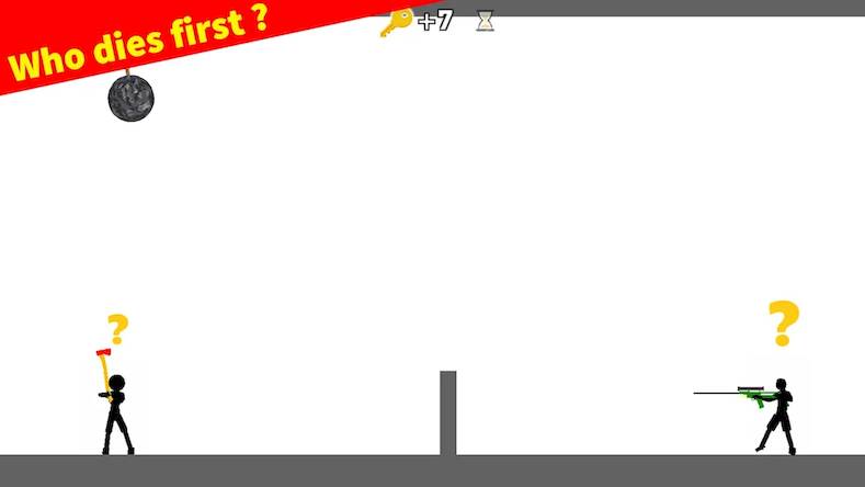 Взломанная Who Die First: Stickman games на Андроид - Взлом все открыто