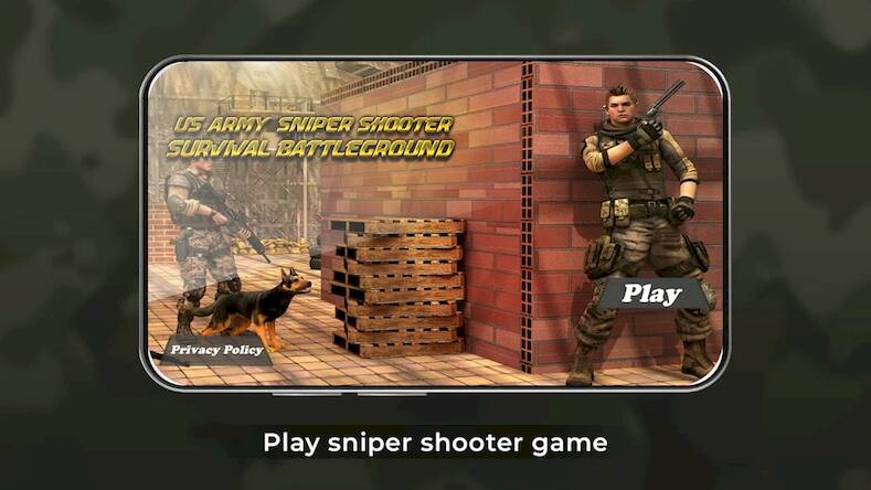 Взломанная Army Sniper Shooter на Андроид - Взлом все открыто