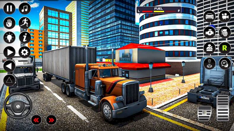  Highway 3d Truck Stop sim   -   