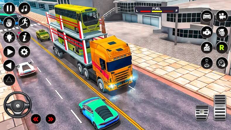  Highway 3d Truck Stop sim   -   