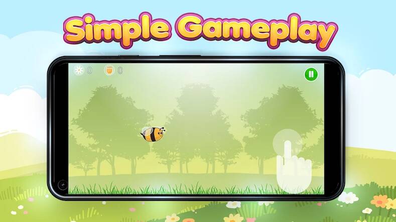 Взломанная Bee Flappy Game на Андроид - Взлом все открыто