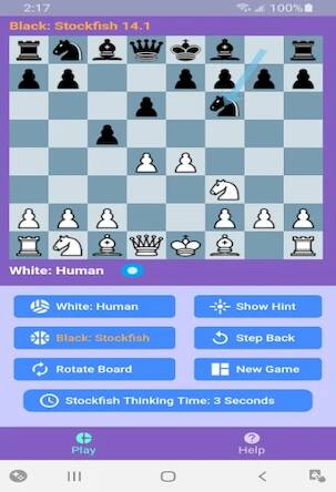 Взломанная Chess Online Stockfish 16 на Андроид - Взлом много денег