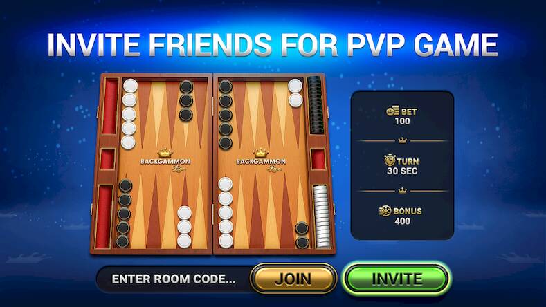 Взломанная Backgammon Live - нарды онлайн на Андроид - Взлом много денег