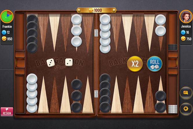  Backgammon Plus - Board Game   -   