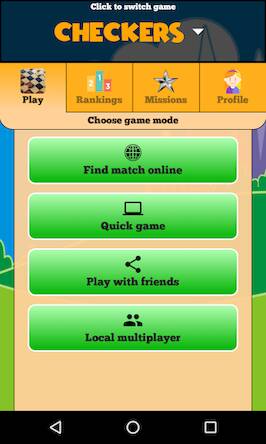  Checkers Online - Duel friends   -   
