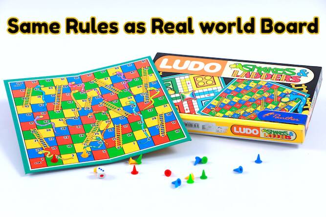  Snakes and ladders game Easy   -   