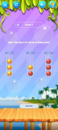  Color Ball Sort ListPull Games   -   