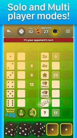  Yatzy: Dice Game Online   -   