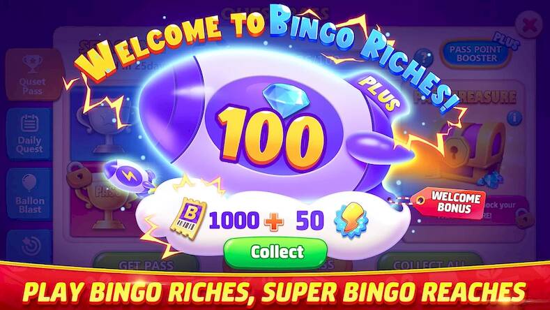  Bingo Riches - BINGO game   -   