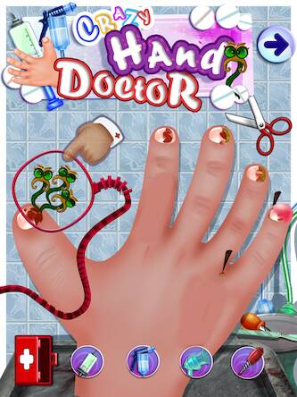  Crazy Hand Nail Doctor Surgery   -   