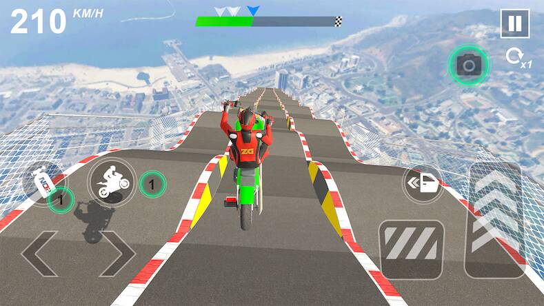  GT Moto Stunts 3D: Bike Games   -   
