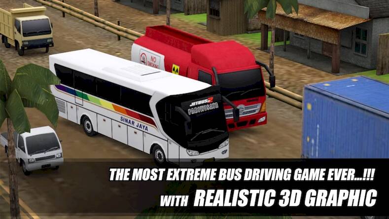  Telolet Bus Driving 3D   -   