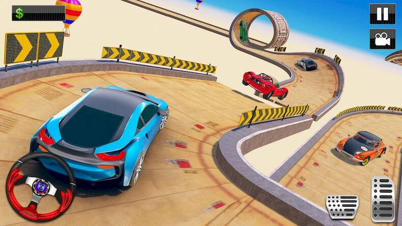  Mega Ramp Stunt Car Games 3D   -   