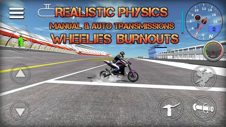  Wheelie King 2 - motorcycle 3D   -   