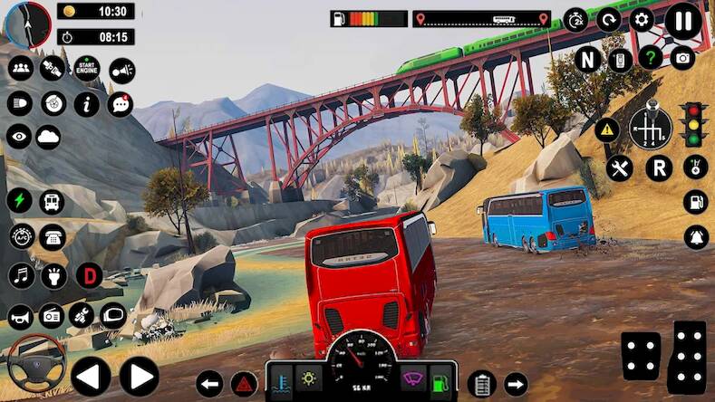  Offroad Racing in Bus Game   -   
