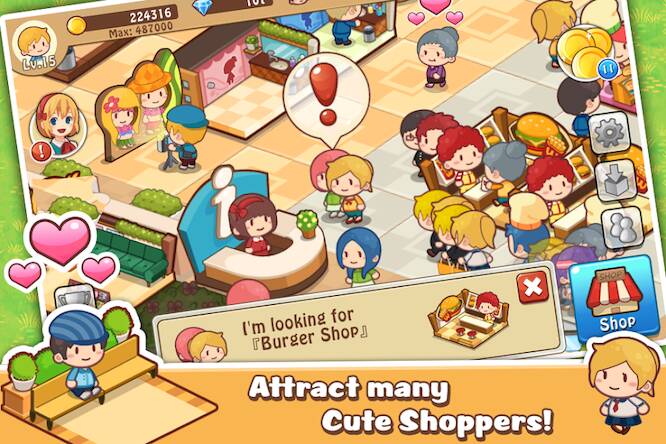  Happy Mall Story: Sim Game   -   