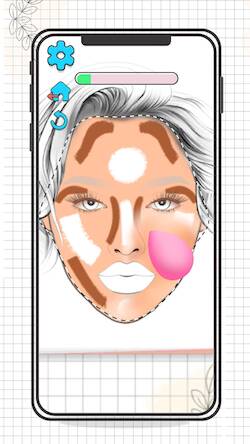  Face Chart - Makeup Guru   -   