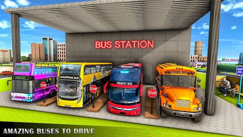  Bus Simulator Game : Bus Drive   -   