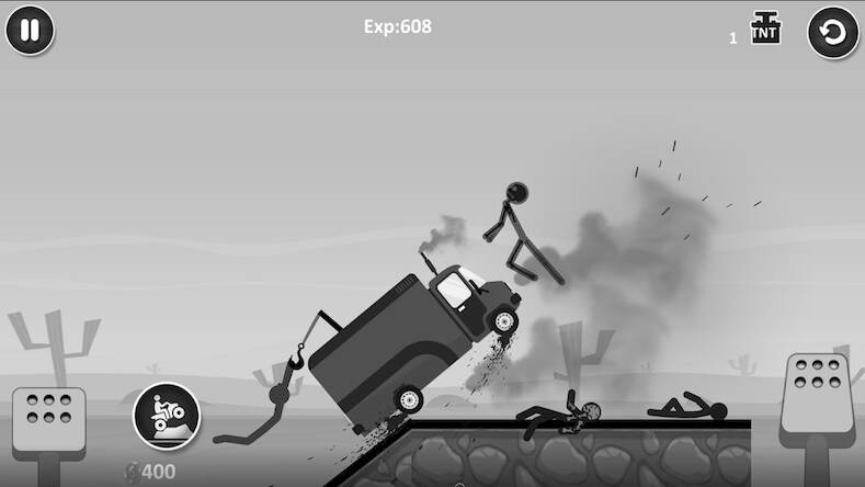  Stickman Car Destruction Games   -   