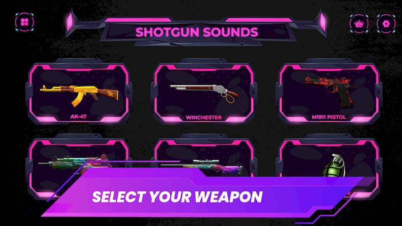  Real Gun Shot Sounds Simulator   -   