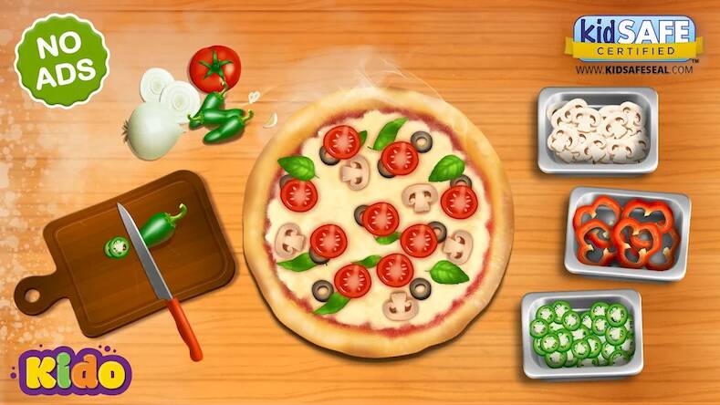  Pizza Baking Kids Games   -   