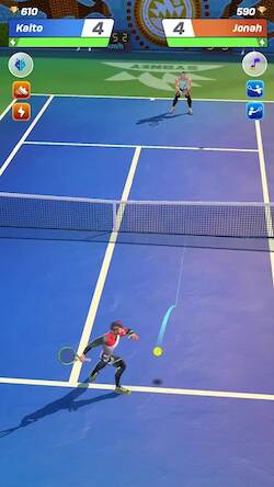  Tennis Clash: -   -   