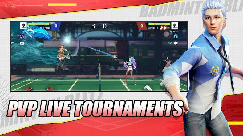  Badminton Blitz - PVP online   -   