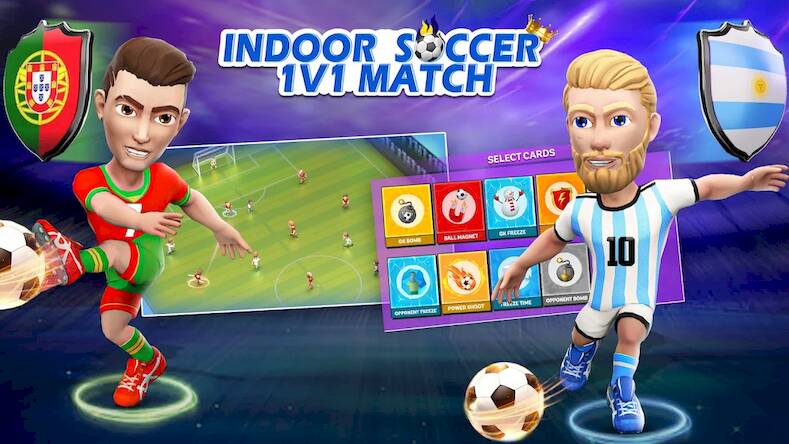  Indoor Futsal: Mobile Soccer   -   