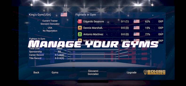  Boxing Manager   -   