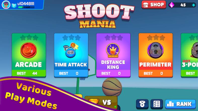  Shoot Challenge Basketball   -   