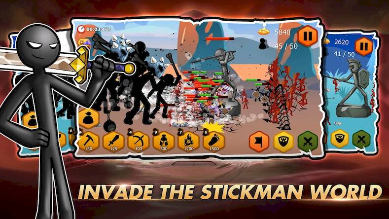  Stickman Battle War   -   