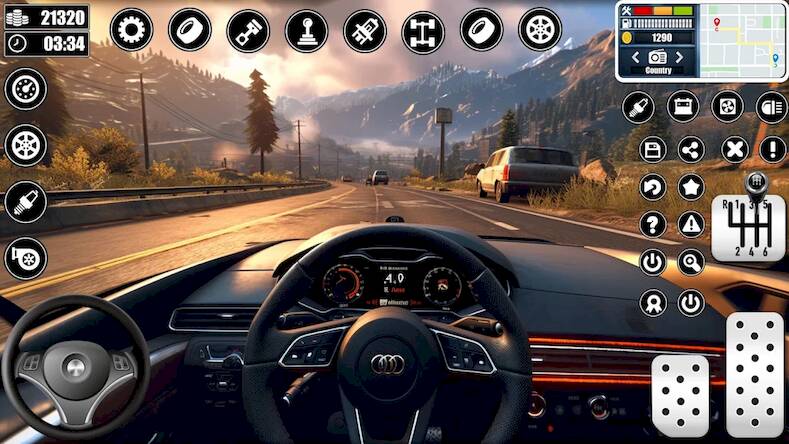 Real Car Driving School Games   -   