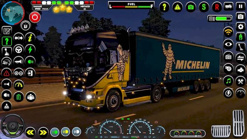  Euro Truck Driver 3D Dirigindo   -   