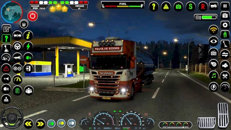  Euro Truck Driver 3D Dirigindo   -   