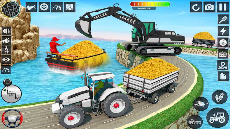  Big Tractor Farming Simulator   -   