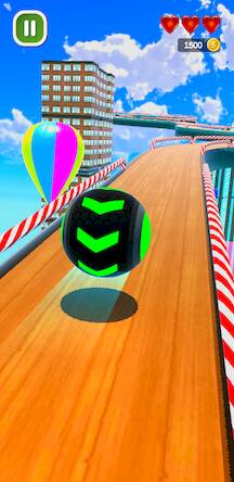    sky ball game 3D   -   
