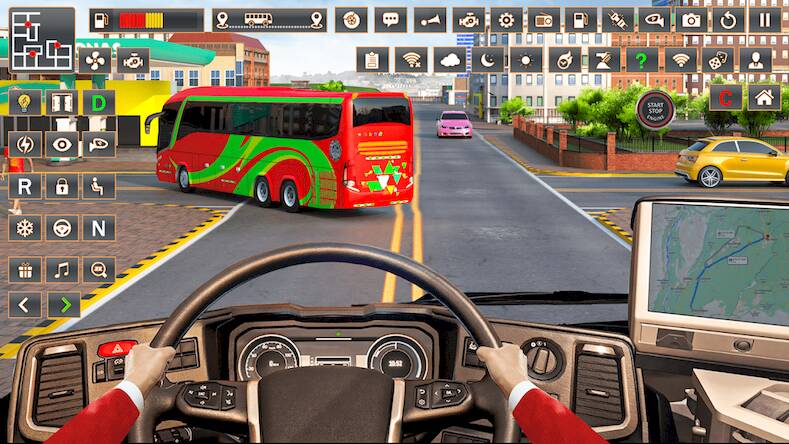  Coach Bus Driving Games 3D   -   