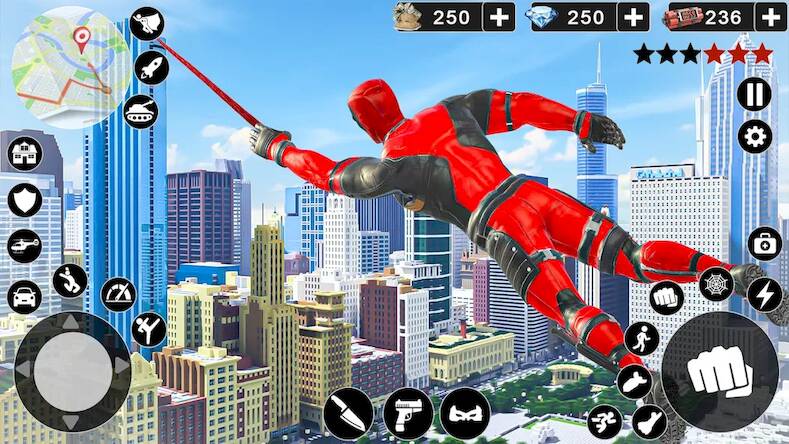  Spider Rope Hero Man Game   -   