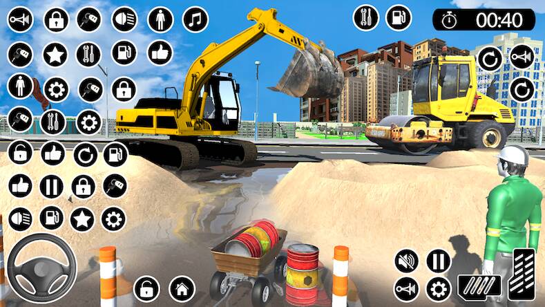  US Construction Games Sim JCB   -   
