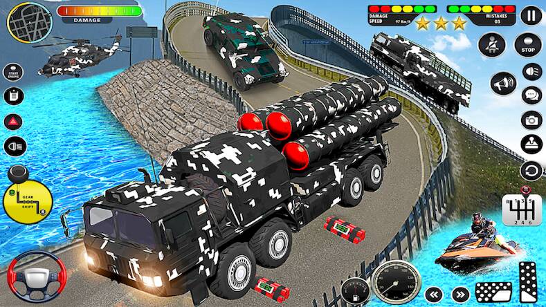  Army Vehicle Transport Truck   -   