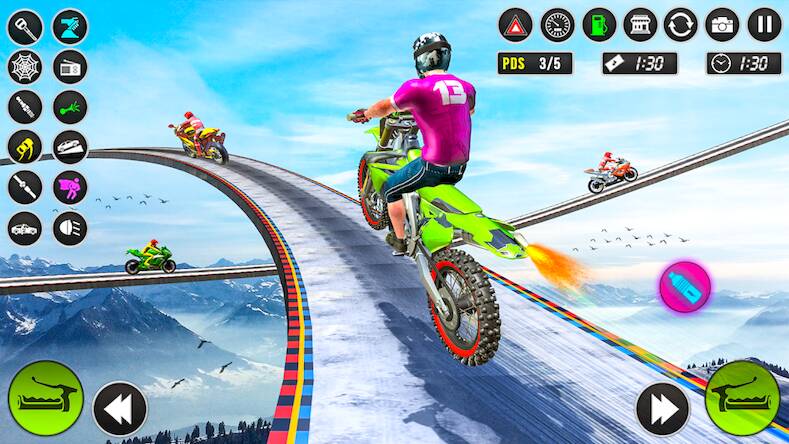  Bike Stunt 3D Bike Racing Game   -   