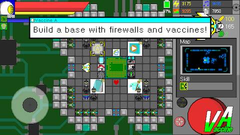  Vaccine A - defense game   -   