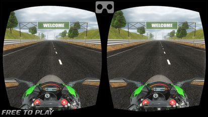  VR Traffic Bike Racer   -   