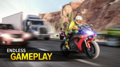  Highway Rider Motorcycle Racer   -   