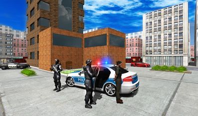 Police Car Driver City   -   