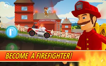  Fire Fighters Racing for Kids   -   