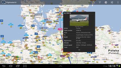 Flightradar24 Pro на Андроид - Следи за рейсами онлайн